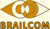 BRAILCOM, o.p.s. Logo BRAILCOM,o.p.s.